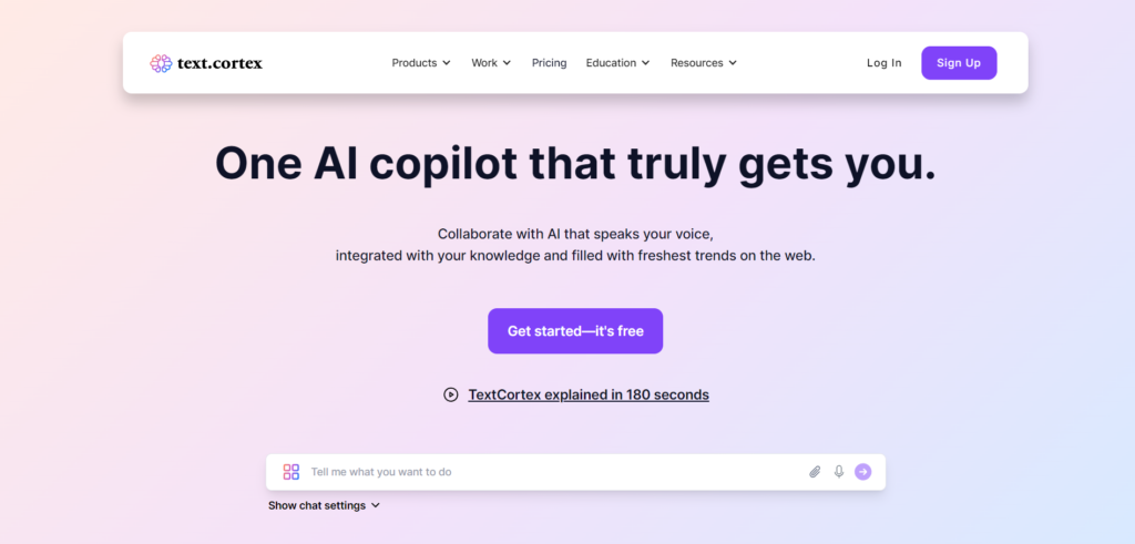 TextCortex: High-Quality Content Creation